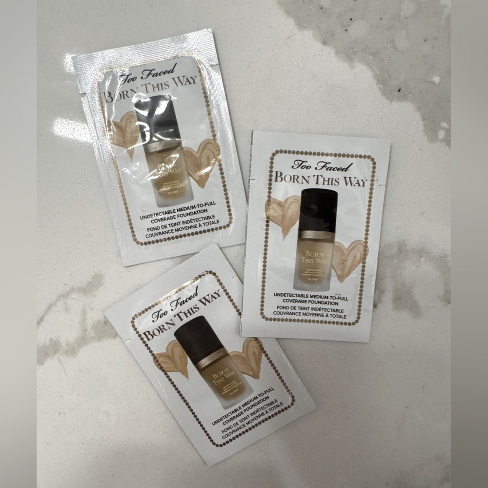 Free w/ purchase Too Faced Born This Way Foundation Sample